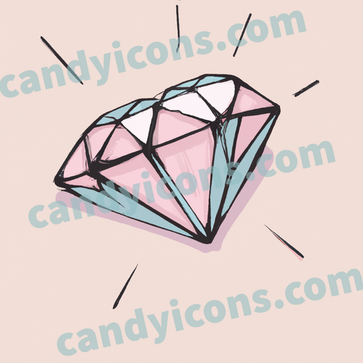 a diamond app icon - ai app icon generator - phone app icon - app icon aesthetic