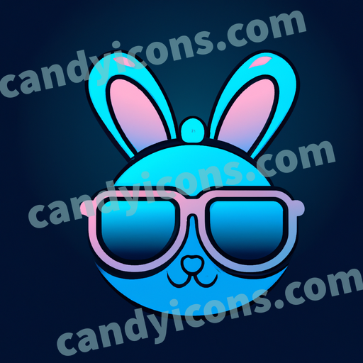 a rabbit app icon - ai app icon generator - phone app icon - app icon aesthetic