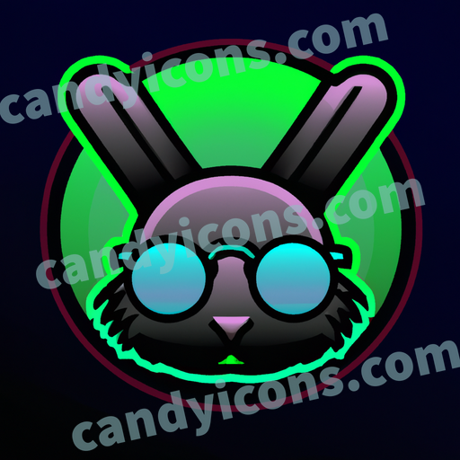 a rabbit app icon - ai app icon generator - phone app icon - app icon aesthetic