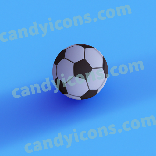 a soccer ball app icon - ai app icon generator - phone app icon - app icon aesthetic