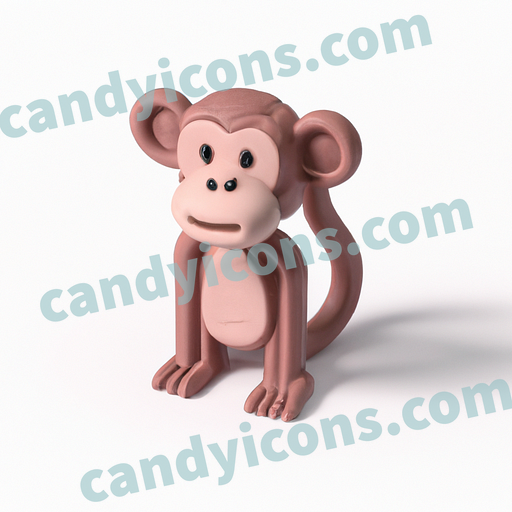 A playful and mischievous monkey  app icon - ai app icon generator - phone app icon - app icon aesthetic