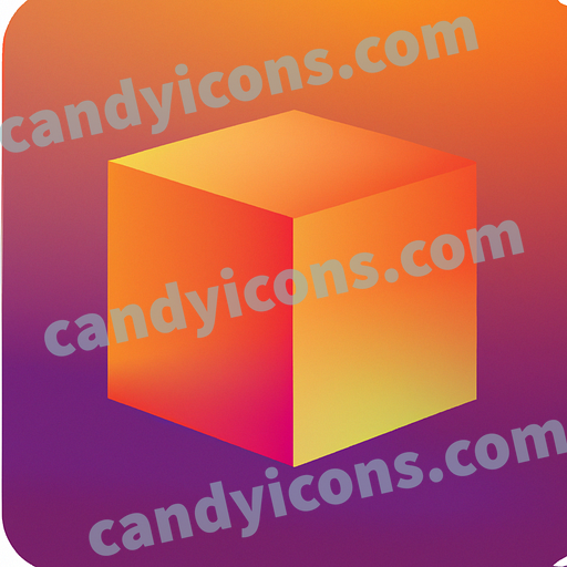 a cube app icon - ai app icon generator - phone app icon - app icon aesthetic