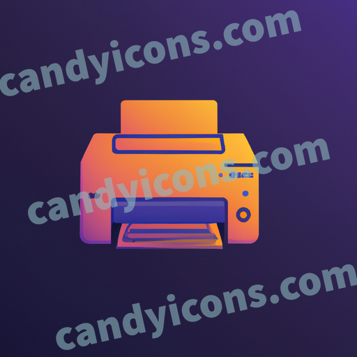 printer app icon - ai app icon generator - phone app icon - app icon aesthetic