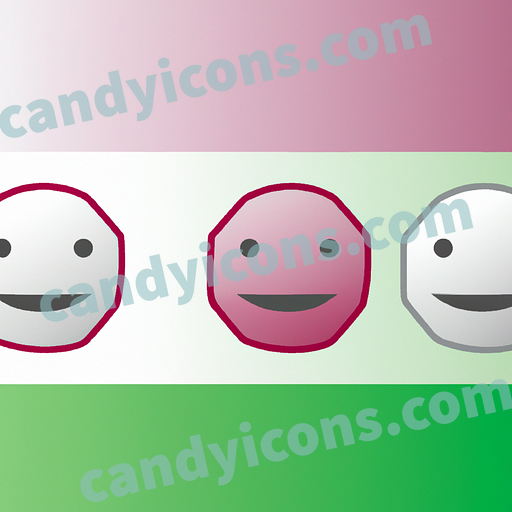 A friendly smiley face app icon - ai app icon generator - phone app icon - app icon aesthetic
