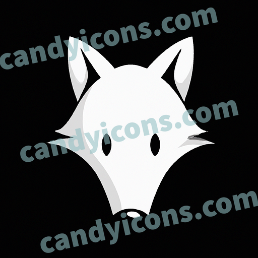 a fox head app icon - ai app icon generator - phone app icon - app icon aesthetic