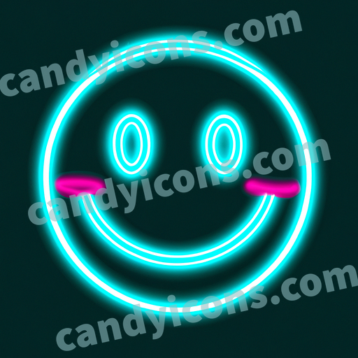 A silly and carefree smiley face  app icon - ai app icon generator - phone app icon - app icon aesthetic