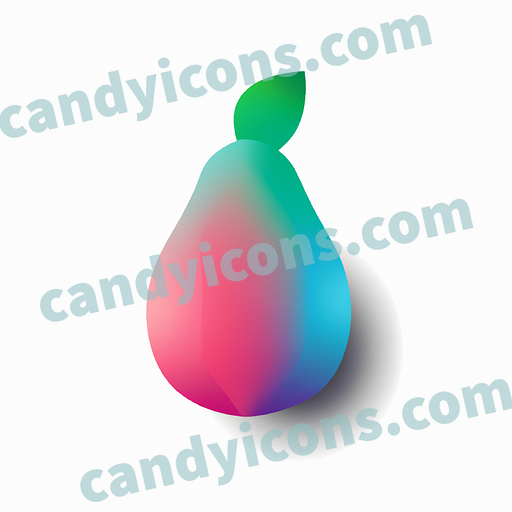 a pear app icon - ai app icon generator - phone app icon - app icon aesthetic