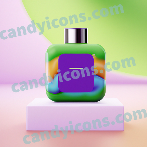 a shampoo bottle app icon - ai app icon generator - phone app icon - app icon aesthetic