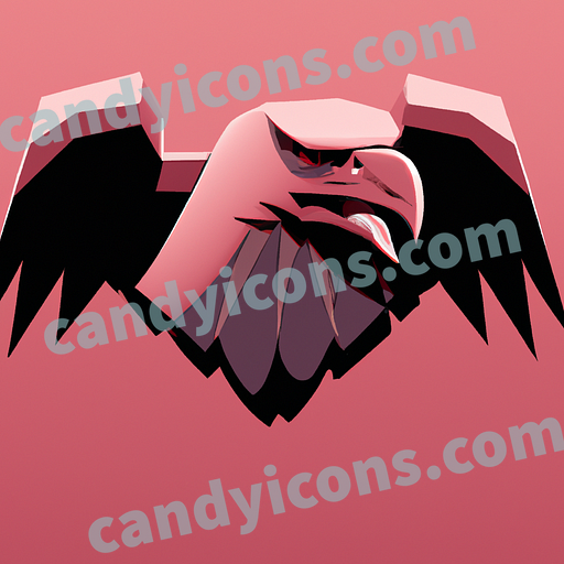 A majestic, fierce eagle  app icon - ai app icon generator - phone app icon - app icon aesthetic