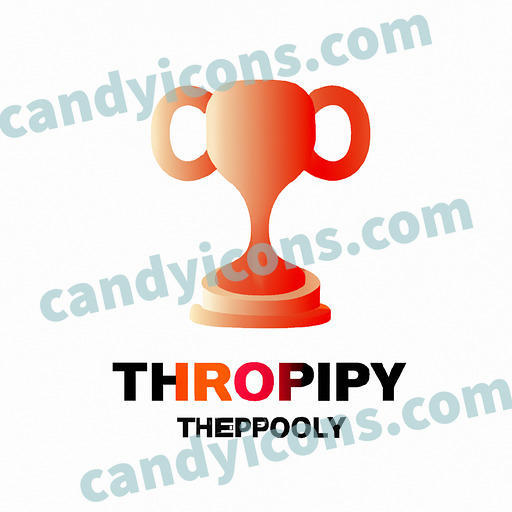 A stylized trophy cup  app icon - ai app icon generator - phone app icon - app icon aesthetic