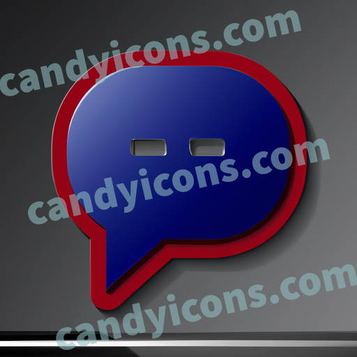 a chat bubble app icon - ai app icon generator - phone app icon - app icon aesthetic