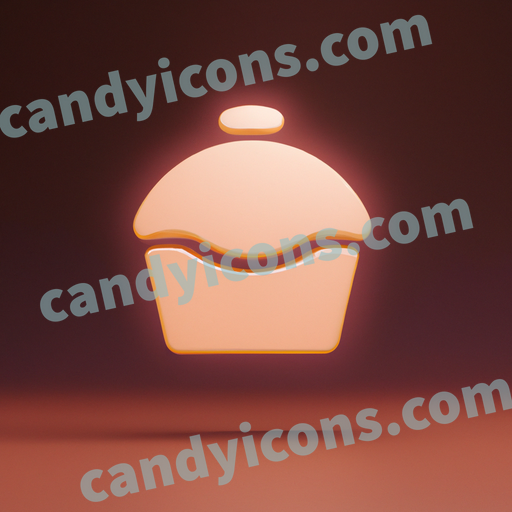 a cupcake app icon - ai app icon generator - phone app icon - app icon aesthetic