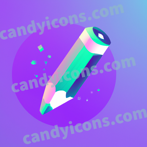 a pencil app icon - ai app icon generator - phone app icon - app icon aesthetic