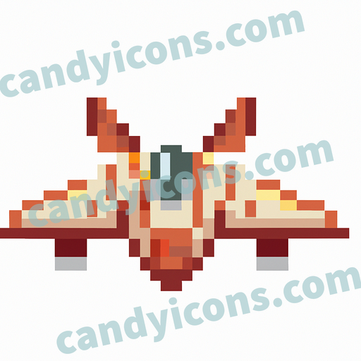 A shiny and powerful jet fighter  app icon - ai app icon generator - phone app icon - app icon aesthetic
