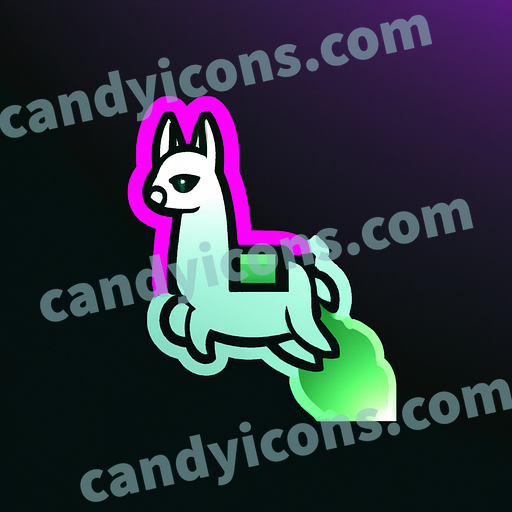 a unicorn flying around the space app icon - ai app icon generator - phone app icon - app icon aesthetic