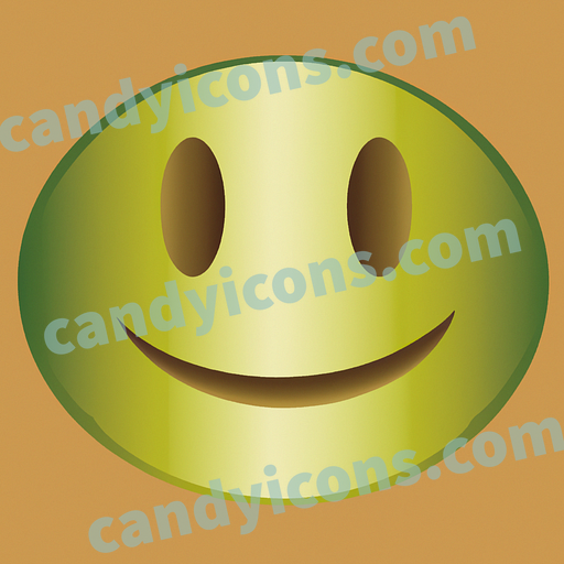 A friendly smiley face app icon - ai app icon generator - phone app icon - app icon aesthetic