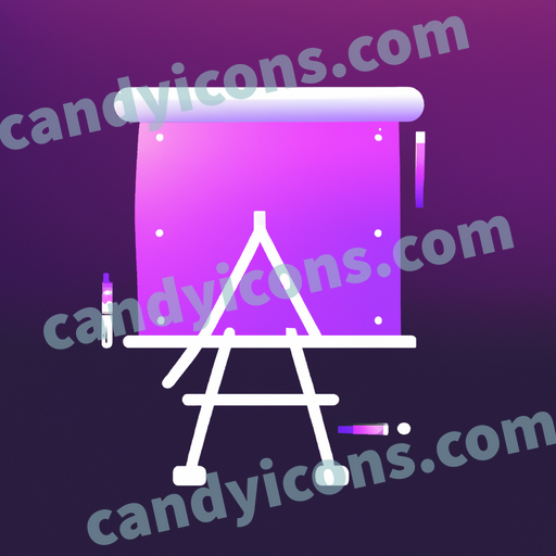 a flipchart app icon - ai app icon generator - phone app icon - app icon aesthetic