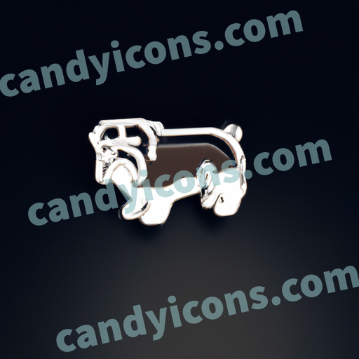 a Bulldog app icon - ai app icon generator - phone app icon - app icon aesthetic