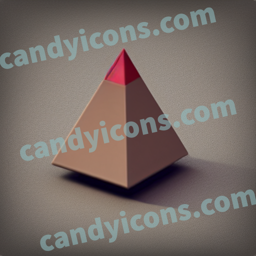 An app icon of An Arrowhead in merlot , taupe , gainsboro color scheme