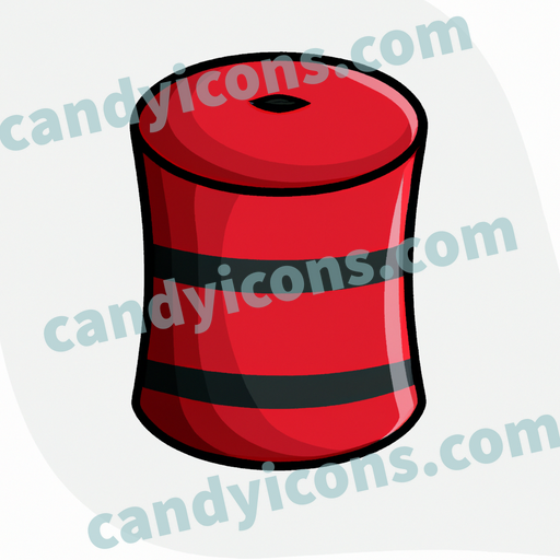 a hallow cylinder shape app icon - ai app icon generator - phone app icon - app icon aesthetic