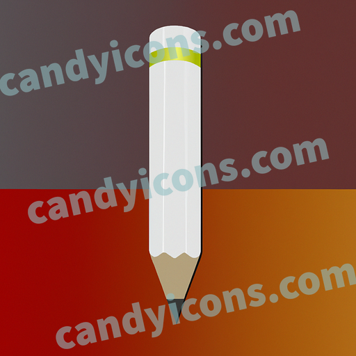 a pencil app icon - ai app icon generator - phone app icon - app icon aesthetic