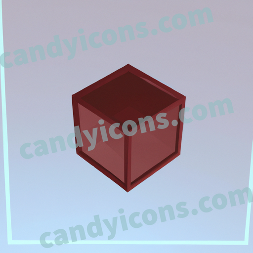 a cube transparent  app icon - ai app icon generator - phone app icon - app icon aesthetic