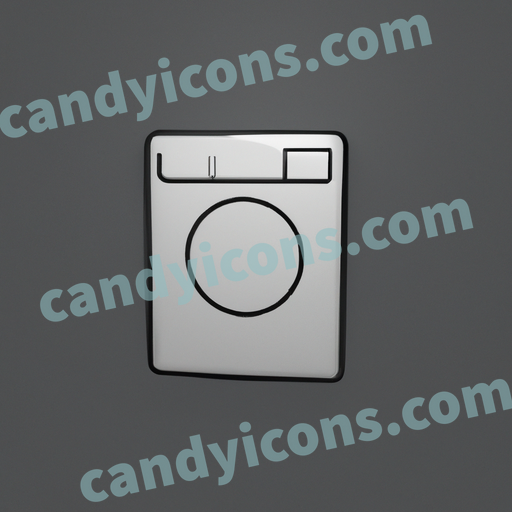 dishwasher app icon - ai app icon generator - phone app icon - app icon aesthetic