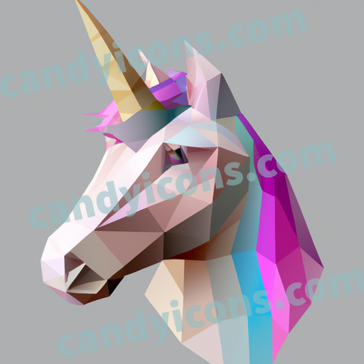 a unicorn app icon - ai app icon generator - phone app icon - app icon aesthetic