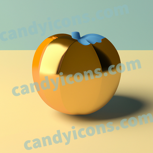 A sweet, ripe, and juicy peach with blush skin  app icon - ai app icon generator - phone app icon - app icon aesthetic