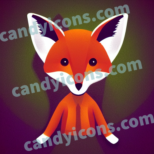 a fox app icon - ai app icon generator - phone app icon - app icon aesthetic