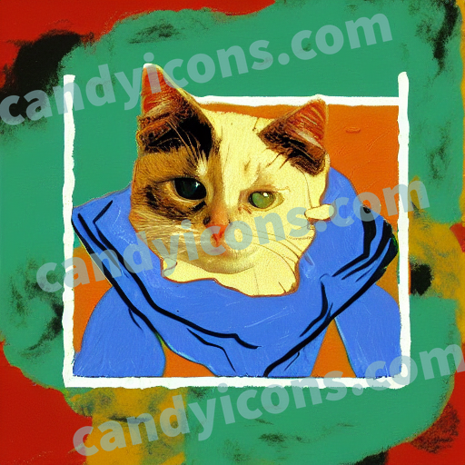 A cat - 299- CandyIcons