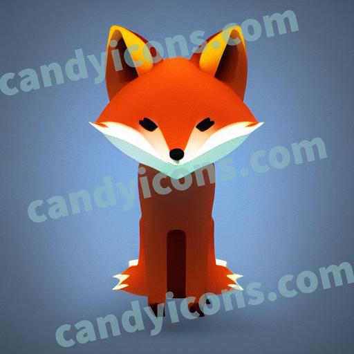 a fox app icon - ai app icon generator - phone app icon - app icon aesthetic