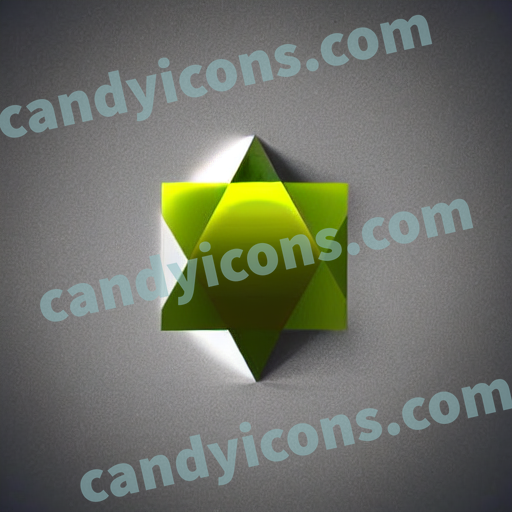 a heptagon shape app icon - ai app icon generator - phone app icon - app icon aesthetic