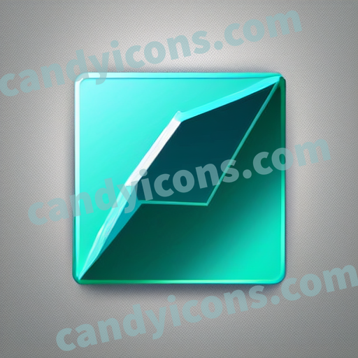 a diamond shape app icon - ai app icon generator - phone app icon - app icon aesthetic